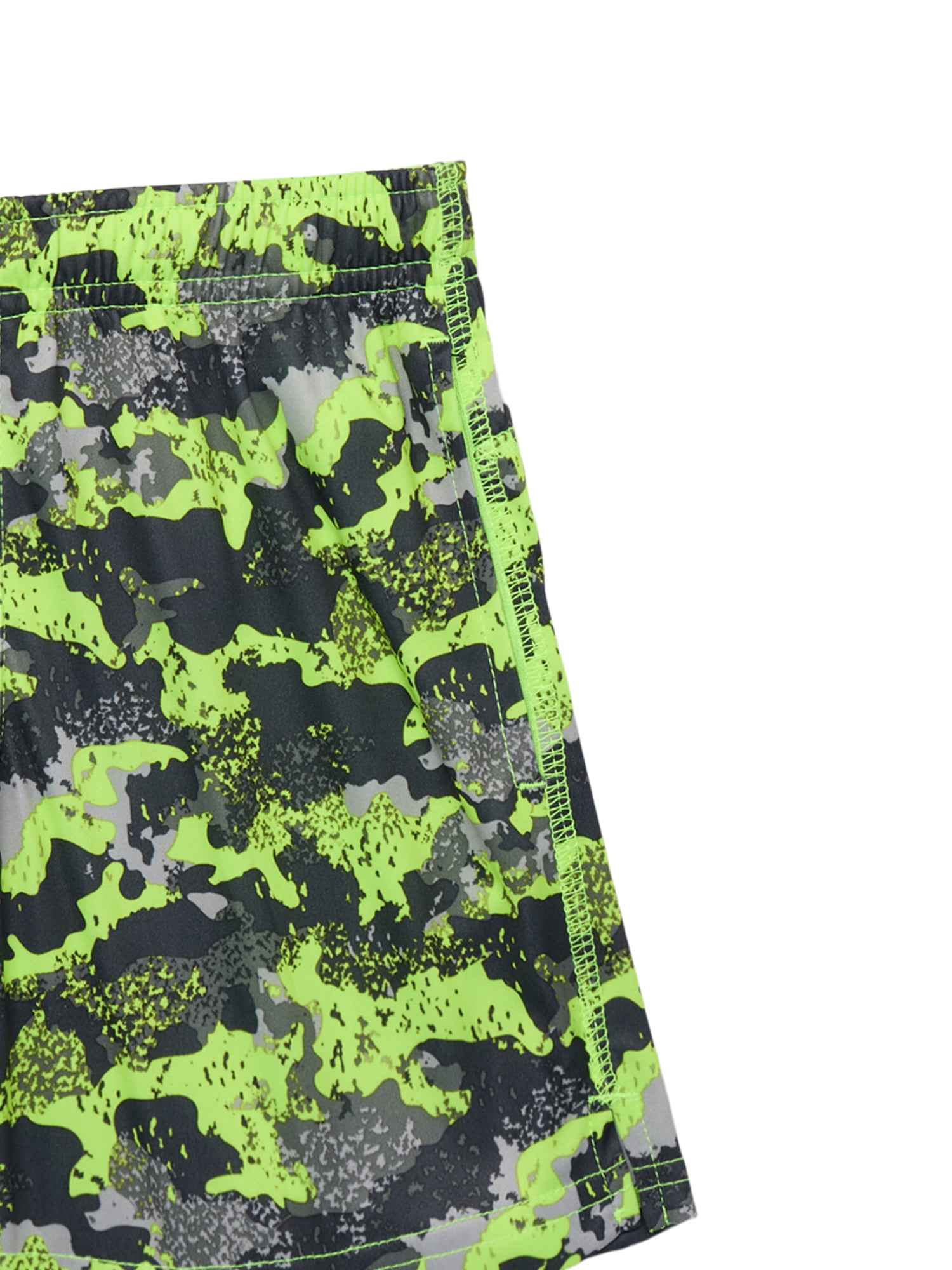 Athletic Works Boys Core Performance Shorts, 5-Pack, Sizes 4-18 & Husky