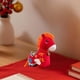thumbnail image 4 of Mascota de peluche de caballo para el Año Nuevo chino, recuerdo para centro de mesa, muñeco de bendición Naranja Rojo 12cm, 4 of 4