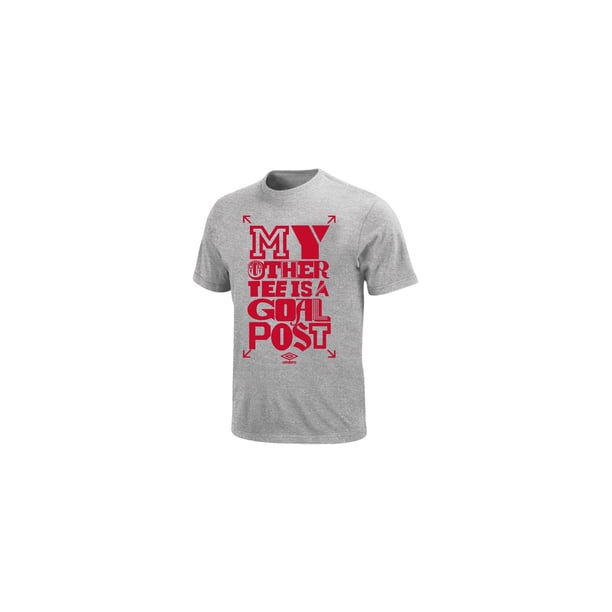 Umbro Boys Goal Post Graphic T-Shirt, Gris, XXS (4)