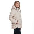 thumbnail image 3 of Women's Weathercast Hooded Puffer Coat with Cozy Pile Color: Beechwood Size: MEDIUM, 3 of 4