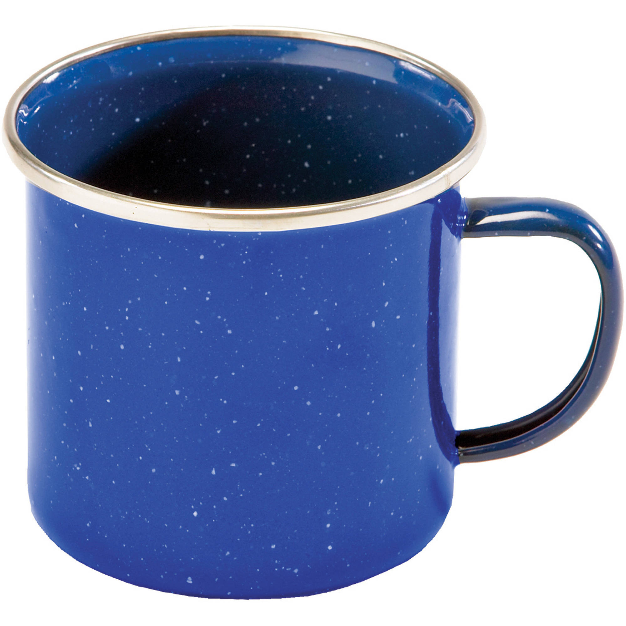 Tex Sport Enamel Cup Stainless Steel Rim 12 Oz