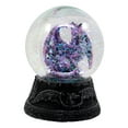 thumbnail image 3 of Ebros Mythical Purple Midnight Dragon Water Globe Figurine With Glitters 4.75"H Sparkly Glitter Globe Collectible, 3 of 5