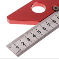 thumbnail image 4 of Stainless Steel Scriber Woodworking Center Scribe Carpenter Gauge Sharpla Regla de centro redondo de carpintero, 4 of 8
