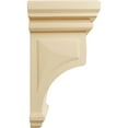 thumbnail image 3 of Ekena Millwork 7"W x 7 3/4"D x 14"H Jumbo Woodruff Wood Corbel, Maple, 3 of 4