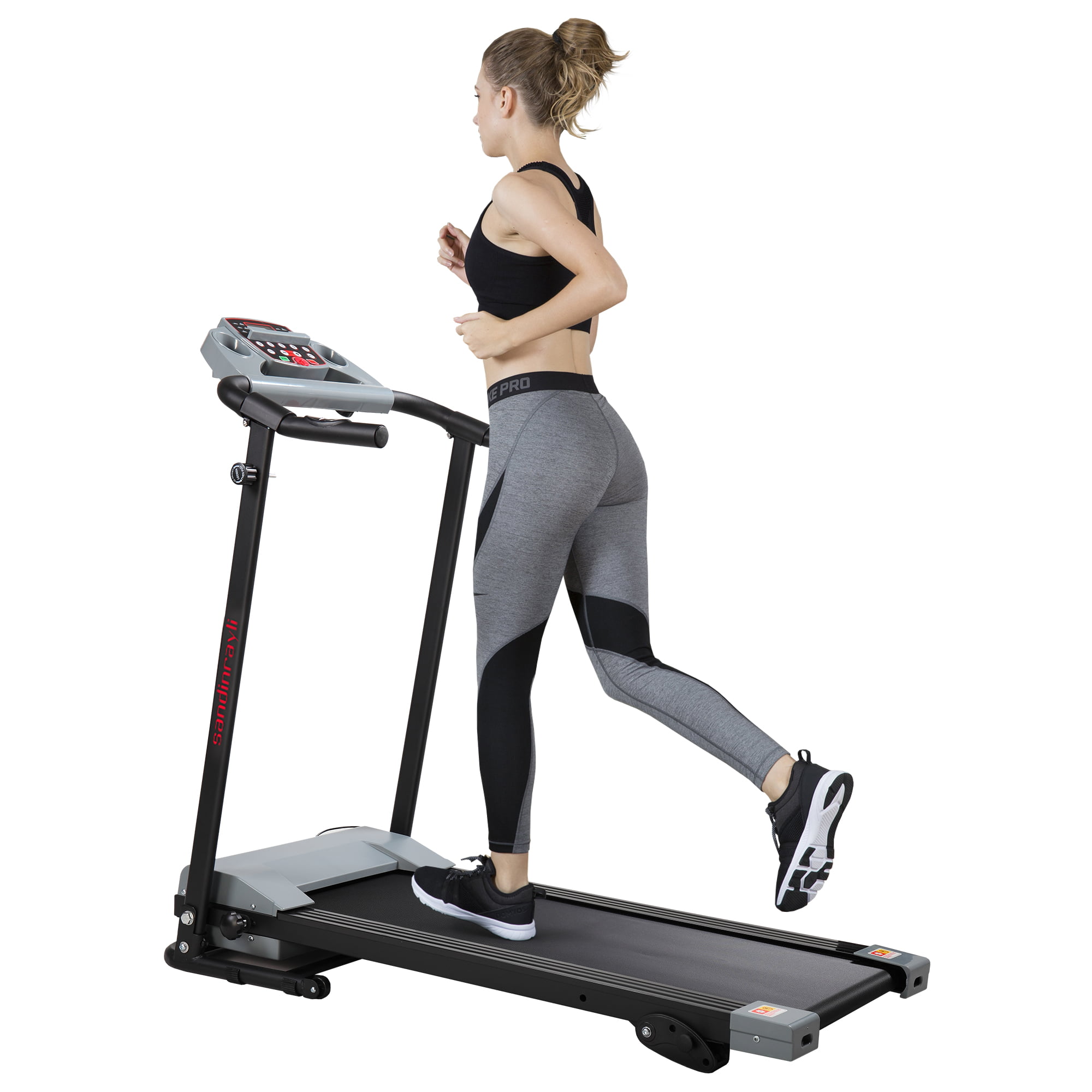 1100W Folding Treadmill Electric Motorized Running With Incline Fitness Machine 