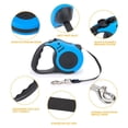 thumbnail image 4 of PULLIMORE Retractable Dog Leash, 16 FT Pets Dog Walking Leash for Small to Large Dogs Up to 33lbs (Blue), 4 of 9