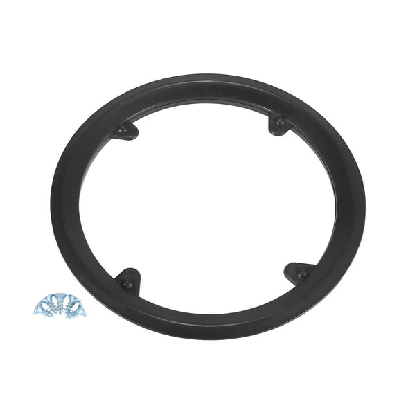 42 Teeth 9.7-10.7cm 4 Holes Bike Crankset Chain Wheel Cover Black Hollow