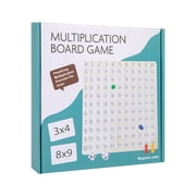 Multiplication Tables Puzzle Toy, Math Learning Education Tool, Elementary School Teaching Aid Toy, Multiplication Mnemonics Game Set, Interactive Parent Child Gift Toy