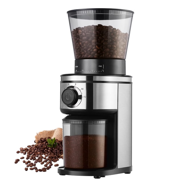 Molinillo de café Ollygrin Electric Conical Burr 30 Grind Set
