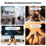 RG 35XXPro Handheld Game Consoles Linux 64-bit System Portable Pocket Arcade Support 30+ Simulators WiFi Bluetooth HD Output Black