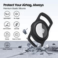 thumbnail image 3 of PawView AirTag Soporte para collar de perro, soporte inteligente para AirTag con código QR para gatos y perros, fundas protectoras para AirTag para mascotas - Alerta de escaneo | Ubicación instantánea, 3 of 5