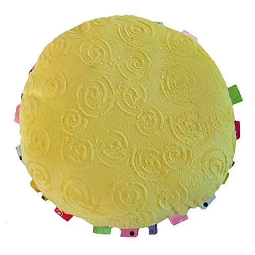 Snuggle Stuffs Hello Sunshine 13 Yellow Plush Throw Pillow