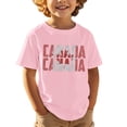 thumbnail image 1 of T-Shirt Drapeau Canadien Filles Feuille d'Érable Canadienne Graphique Col Rond Manches Courtes Tee Filles Fête du Canada 1st July Patriotic Joyeuse Fête du Canada Enfants Fille T-Shirt Drapeau Patriotique Décontracté Tenue Quotidienne, 1 of 5