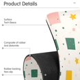 thumbnail image 4 of Yayeee Faucet Mat for Kitchen Sink 14.7" Diatomite Long Splash Guard Pad, Green Abstract Pattern, 4 of 7
