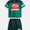 Rifle Green, variant on Toddler Boys Short Sleeve Football Tee and Shorts Set, 2 Piece, Sizes 12M-5T