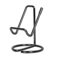 thumbnail image 2 of Pequeño soporte de Metal para tarjetas de , organizador de tarjetas de nombre commerce business de escritorio de oficina para ferias commerce businesses Negro shamjiam Tarjetero, 2 of 3