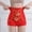 Red, variant on High Waist Seamless Shaping Panties For Lift With Floral Embroidery Underwear To And Enhance