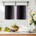 thumbnail image 3 of Purple Black Ombre Kitchen Towels Set of 2, Modern Gradient Abstract Art Absorbent Dish Towels for Kitchen, Microfiber Hand Towel, Quick Drying Tea Towel for Cleaning Decorative Dishcloths, 3 of 7