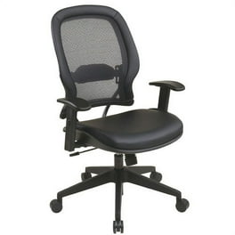 SPACE Seating Air Grid Back Black Mesh Seat Adj Headrest Arms