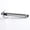 Chrome, variant on 10 Inch Straight Ceiling Mount Shower Arm with Flange, Round Shower Arm for Rain Showerhead, Chrome Finish