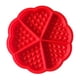 thumbnail image 3 of Fiudx Molde para Hornear, Bandeja Roja de Grado Alimenticio, Bandeja Antiadherente para Gofres, Molde para Pasteles Apto para Horno, Uso Doméstico, Perfecto para Panaderos, Fácil de Limpiar., 3 of 7