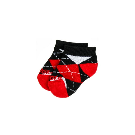 Georgia Bulldogs Baby Argyle No Show Sock - Donegal Bay - Unisex - Infant - No-Show