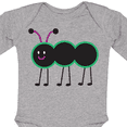 thumbnail image 4 of Inktastic Ant Bug Boys or Girls Long Sleeve Baby Bodysuit, 4 of 5
