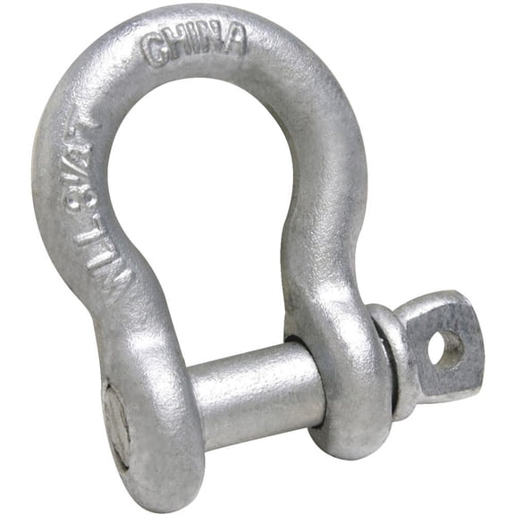 Campbell 3/16 In. Forged Steel Screw Pin Anchor Shackle T9640335 Pack of 10