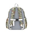 thumbnail image 3 of Cute Dinosaur Pattern Backpack for School,Cute School Bag,Schoolbag with Adjustable Shoulder Straps & Padded Back,13.4"x11"x4.7", 3 of 6