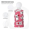 thumbnail image 3 of Pofeuu French Bulldog Print Basketball Jersey, Shirts for Men Youth Basketball Jersey Crew Neck-XX-Large, 3 of 6