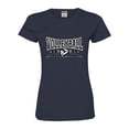 thumbnail image 1 of Womens Volleyball Cool Design Deluxe Soft T-Shirt, 1 of 1