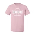 thumbnail image 2 of Wild Bobby,It's Not A Dad BOD It's A Father Figure Funny Husband Boyfriend Gift, Father's Day, Men Graphic Tees, Light Pink, 5XL, 2 of 3
