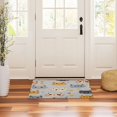 thumbnail image 3 of Yayeee Doormat for Inside 20"x32" Absorbent Low-Profile Washable Non-Slip Rubber Backed Entryway Rug, Cute Cartoon Cat, 3 of 8