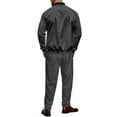 thumbnail image 4 of Xzbqbs Men's Casual Sweatsuit 2 Piece Athletic Full Zip Tracksuit Athletic Jogging Set Fashion Jackets and Sweatpants Outfits, 4 of 7