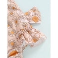 thumbnail image 6 of Bagilaanoe Toddler Baby Girl One-Piece Swimsuit Flower Print Sleeveless Swimwear 18M 24M 3T 4T 5T 6T Kids Ruffle Bathing Suit, 6 of 8