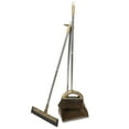 thumbnail image 1 of 1 Set of Broom Dustpan Scraper Set Household Long Handle Cleaning Broom Scraper, 1 of 8