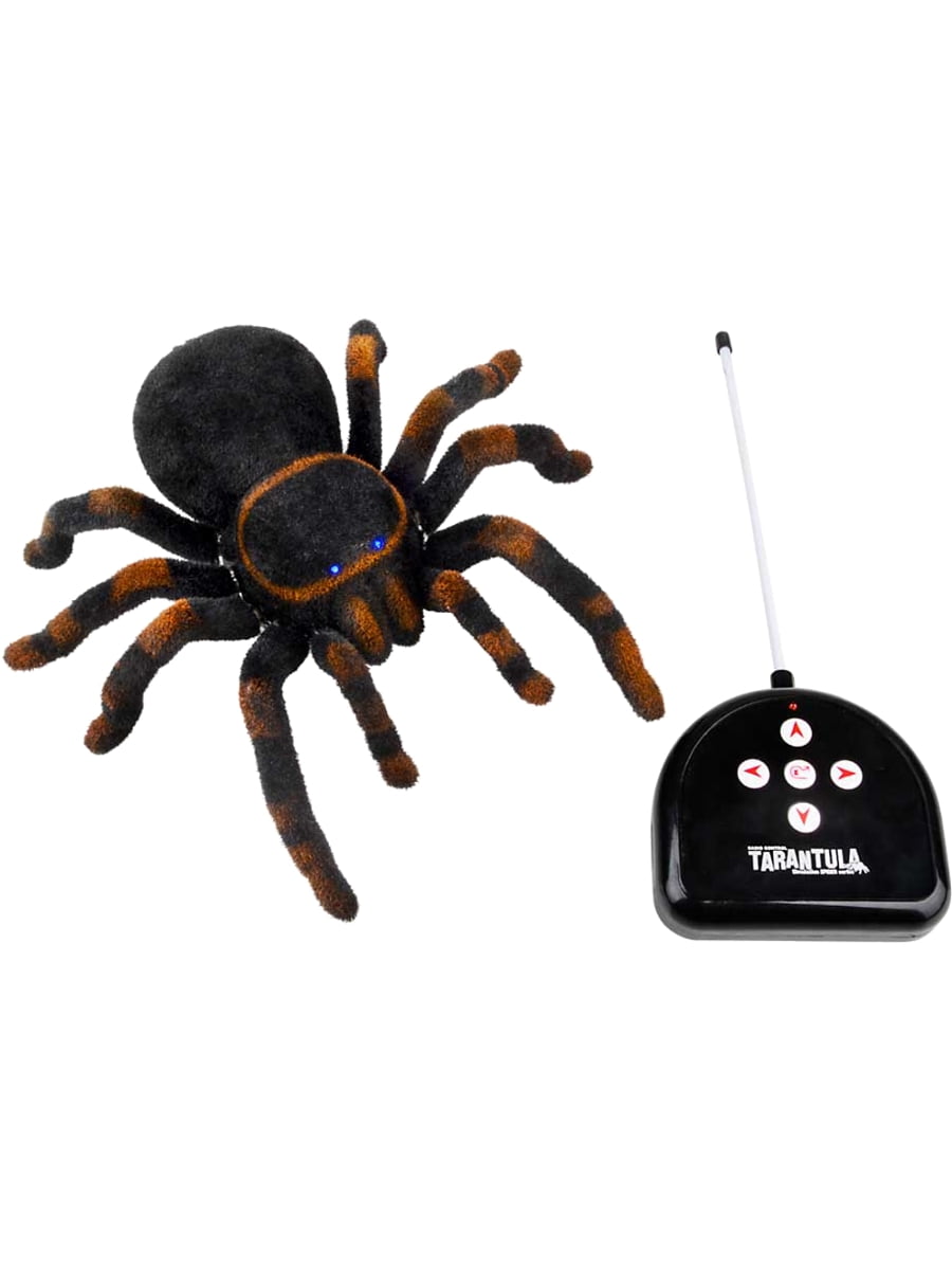 X-LARGE Remote Control TARANTULA SPIDER Scary Prank Realistic Creepy Toy Gift 