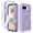Purple, variant on Dteck Magnetic Case with Tempered Glass Screen Protector for Google Pixel 10A,Shockproof Matte Translucent PC+TPU Case Compatible with Mag Safe Back Cover,Black