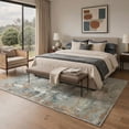 thumbnail image 2 of KUETH 8'X10' Area Rugs Machine Washable Rugs for Living Room, Non Slip Flat Pile Rug with Rubber Backing, Rug for Entryway Bedroom Dining Room Home Office, 2 of 3
