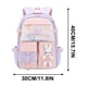 thumbnail image 2 of Fiudx Mochila Escolar de Conejito, Soporte Ergonómico para La Columna, Diseño Ligero y Duradero, Gran Capacidad de Almacenamiento, Temática Divertida y Colorida, Ideal para Niños de 1.º a 6.º Grado,, 2 of 5