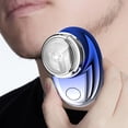 thumbnail image 1 of Mini Electric Shaver USB Rechargeable Waterproof Wet Dry Travel Razor Portable Men Beard Trimmer Hair Remover Tool Father Husband Boyfriend Gift, 1 of 8