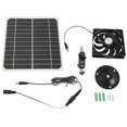 thumbnail image 2 of Solar Panel Fan Kit, 15W Solar Exhaust Fan Outdoor Waterproof, 2 of 5