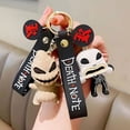 thumbnail image 2 of Cute Pumpkin Doll Keychain - Perfect for Halloween and School Bags - Unique Skull Jack Design - Durable Car Key Ring, 2 of 4