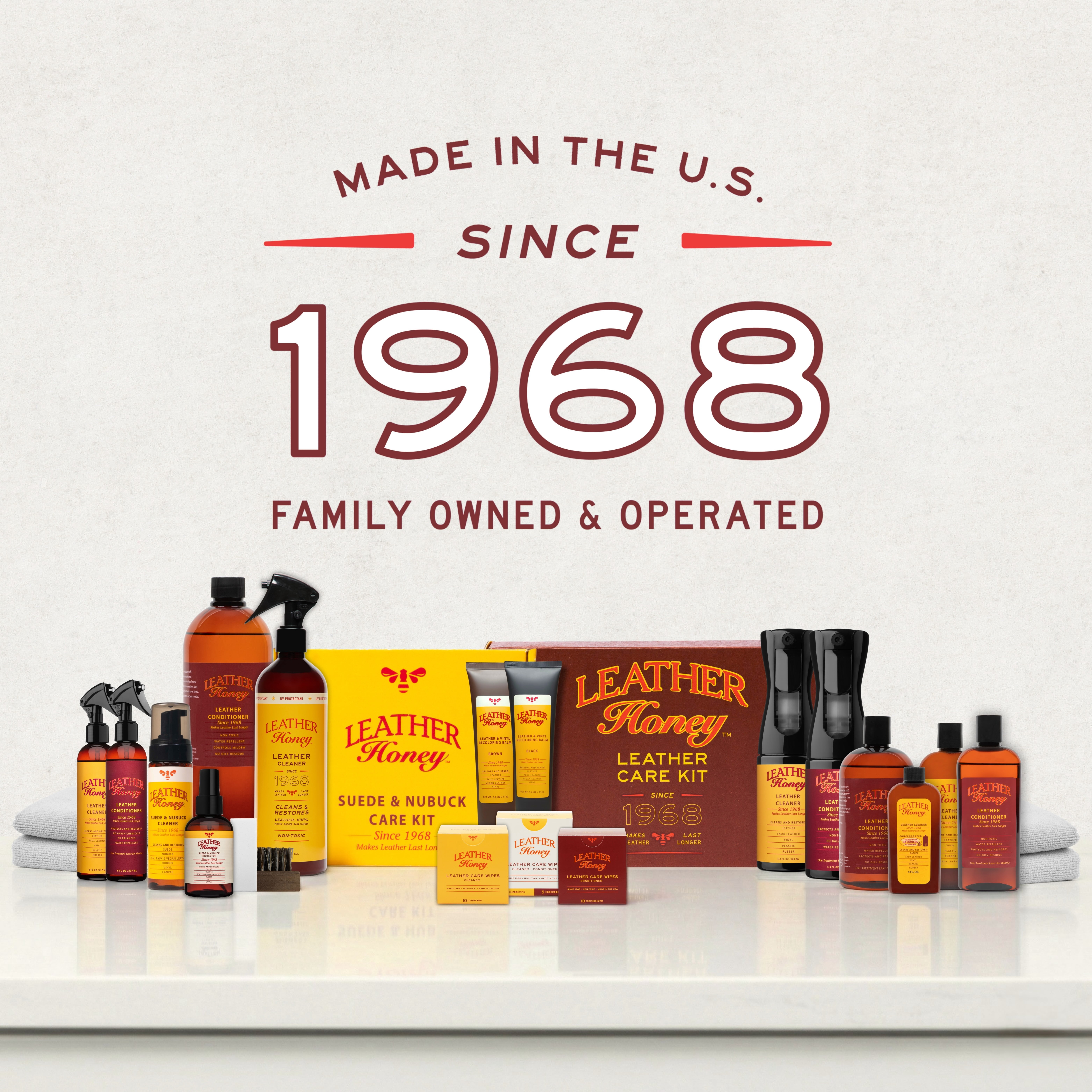 Leather Honey Leather Conditioner, Moisturizer, Conditioning, Restore, Protect, Soften, Non-Toxic, Made in USA Since 1968