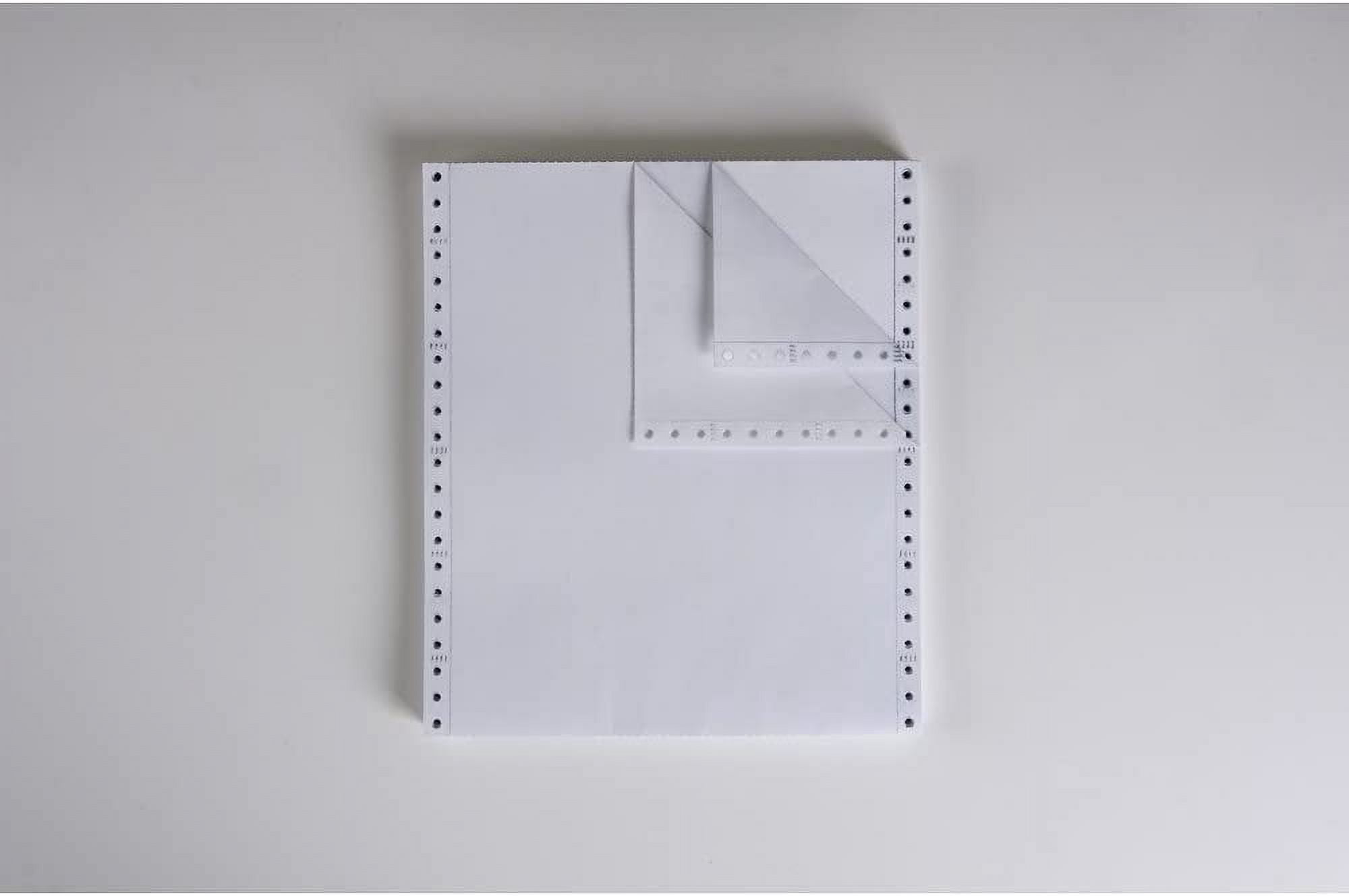 3-Ply Carbonless Paper, Blank, Form Size 9-1/2" x 11" W x H Carton of 1200