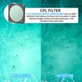 thumbnail image 3 of Filtro de Lente WDOplteas para Cámara DJI OSMO Action 2 Vidrio Óptico CPL, 3 of 8