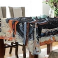 thumbnail image 3 of BZSMCE Square Tablecloth Vintage Motorcycle Pattern Tableclothes, 3 of 9