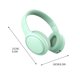 thumbnail image 5 of ¡Descuento Increíble!, Auriculares Bluetooth Auriculares inalámbricos supraaurales Auriculares estéreo plegables y livianos para el hogar, la oficina, los teléfonos celulares, la PC y más Akmoler, 5 of 8