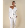 thumbnail image 1 of Pijama Larga Smart Bamboo Conjunto De 2 Piezas Fibras De Bambu Suave Y Refrescante Lujosa Mediana, 1 of 1