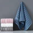 thumbnail image 3 of Juego de toallas de baño de algodón: toallas de baño gruesas y absorbentes de 3 piezas, 1 toalla de baño, 2 paños de lavado, 3 of 5